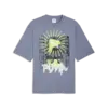 PUMA GRAPHIC Tee Mavi Erkek T-Shirt
