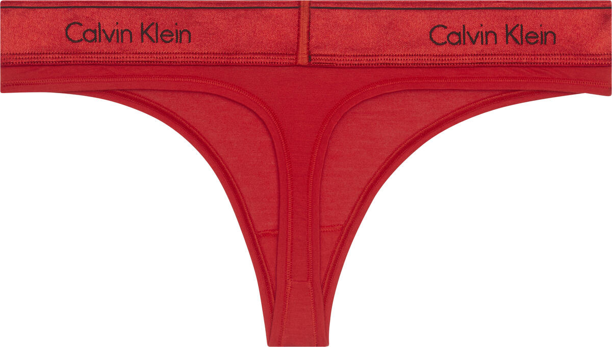 Calvin Klein THONG Kırmızı Kadın Tanga