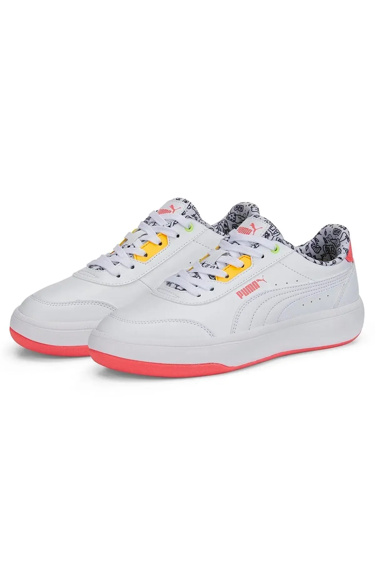 Puma Tori Me Happy Beyaz Kadın Günlük Spor Ayakkabı