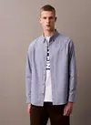 Calvin Klein LS SOLID OXFORD CLASSIC SHIRT Mavi Erkek Gömlek Calvin Klein LS SOLID OXFORD CLASSIC SHIRT Mavi Erkek Gömlek