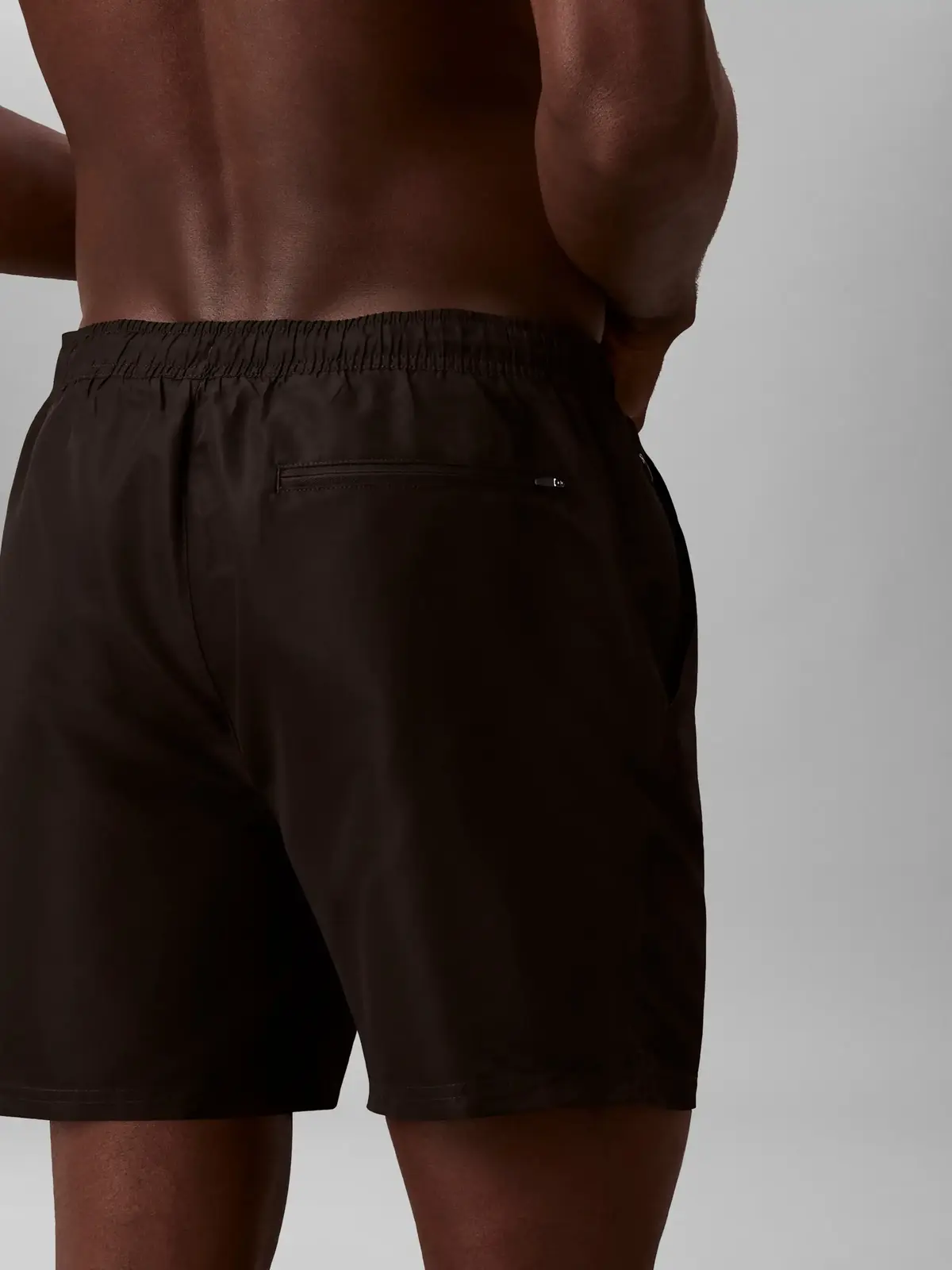Calvin Klein MEDIUM DRAWSTRING Siyah Erkek Orta Boy Deniz Şortu