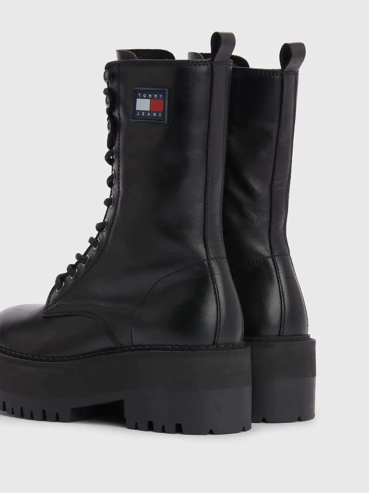 Tommy Hilfiger TOMMY JEANS FLATFORM Kadın Siyah Bot