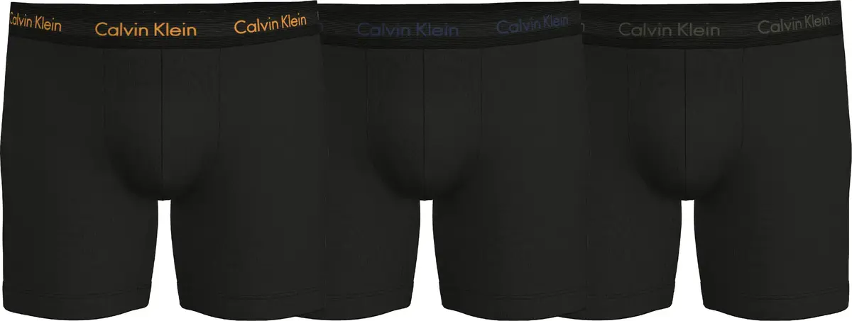 Calvin Klein BOXER BRIEF 3PK Erkek Siyah Boxer Set
