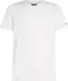 Tommy Hilfiger DC MERCERIZED S/S TE Erkek Beyaz T-Shirt
