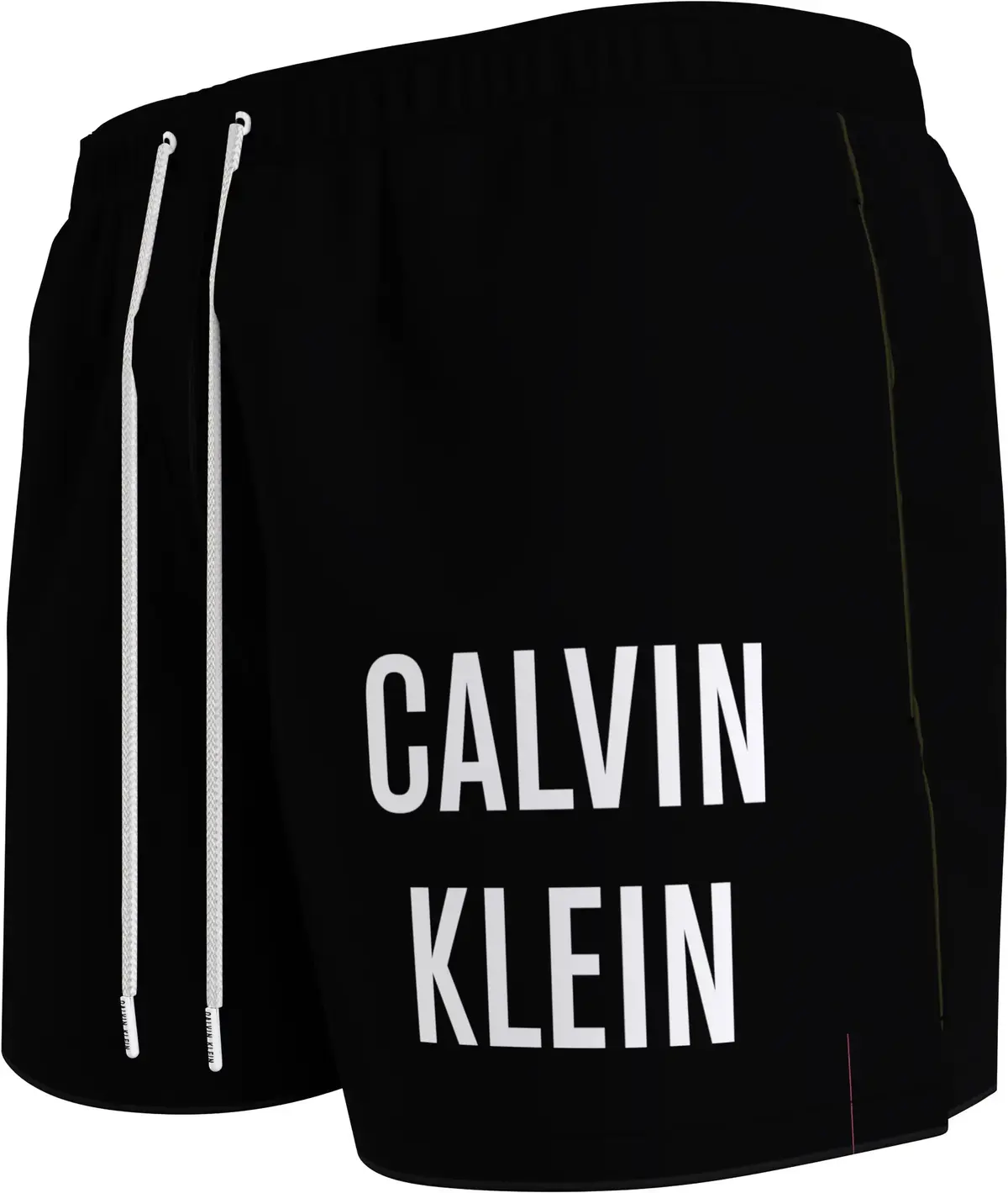 Calvin Klein MEDIUM DRAWSTRING-PL Erkek Siyah Deniz Şortu