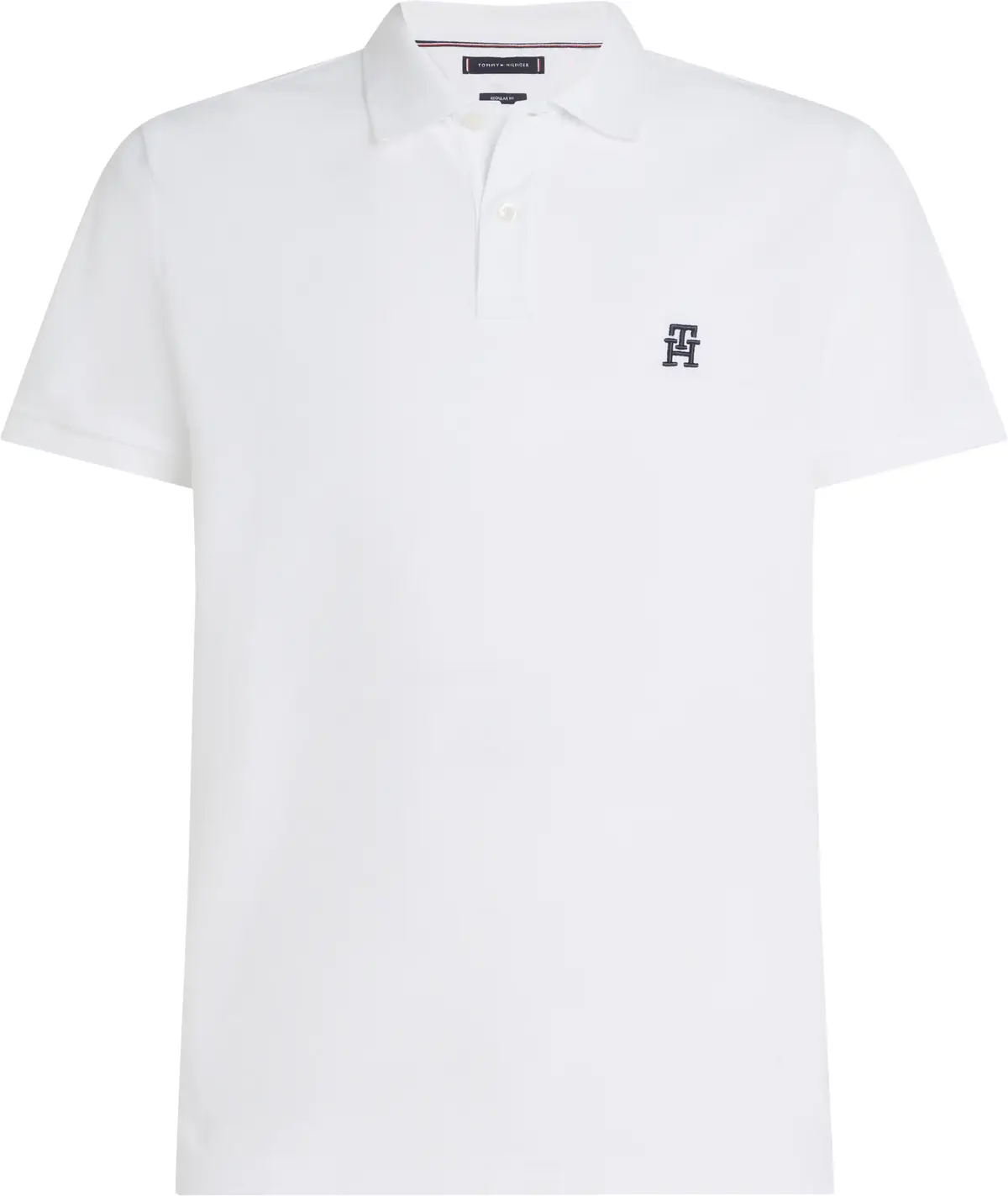 Tommy Hilfiger IMD REG POLO, YBR Beyaz Erkek T-Shirt & Polo
