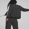 Puma T7 Aop Track Jacket Siyah Kadın Fermuarlı Sweatshirt