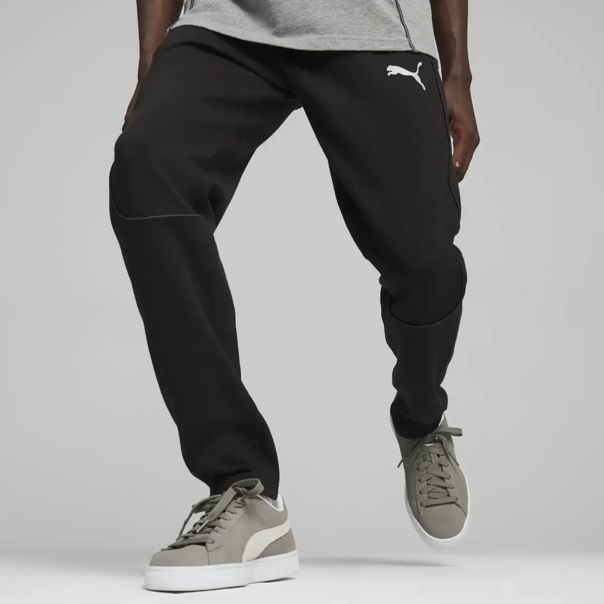 PUMA teamFINAL Casuals Pants PUMA Black-PUMA Siyah Erkek Eşofman Altı