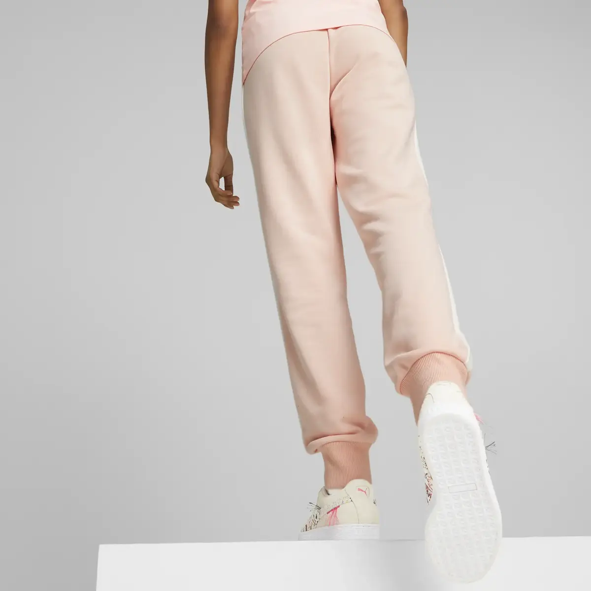 Puma Iconic T7 Track Pants Pembe Kadın Eşofman Altı