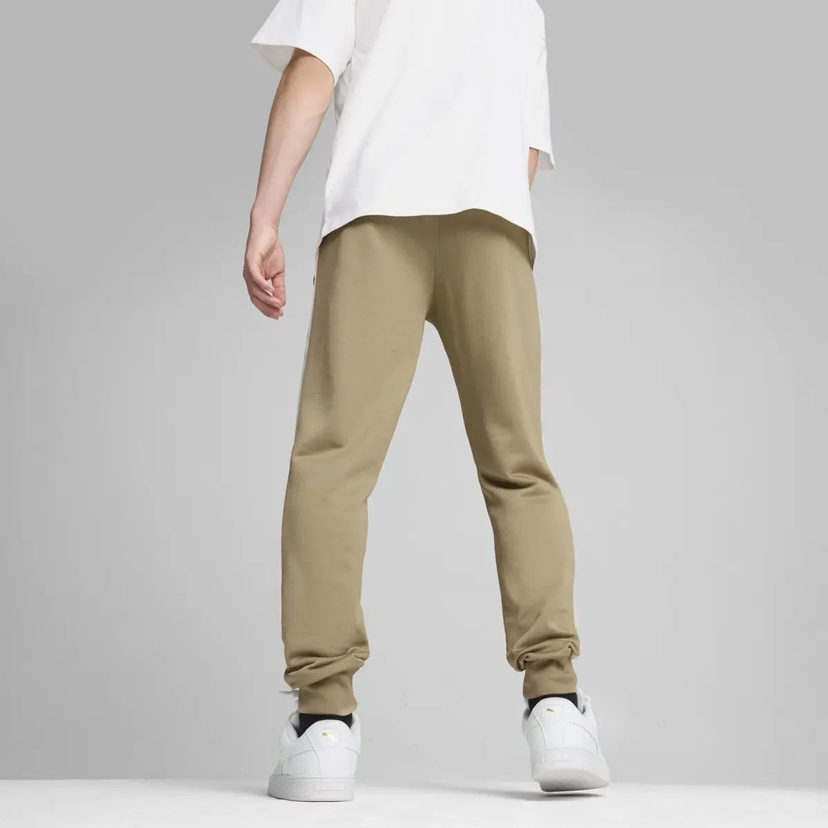 Puma T7 ICONIC Track Pants (s) PT Bej Erkek Eşofman Altı
