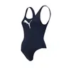 Puma SWIM WOMEN SWIMSUIT 1P navy Siyah Kadın Mayo