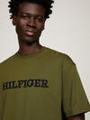 Tommy Hilfiger MONOTYPE EMBRO ARCHI Erkek Yeşil T-Shirt