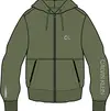 Calvin Klein PW - FZ Hoodie Erkek Haki Hoodie