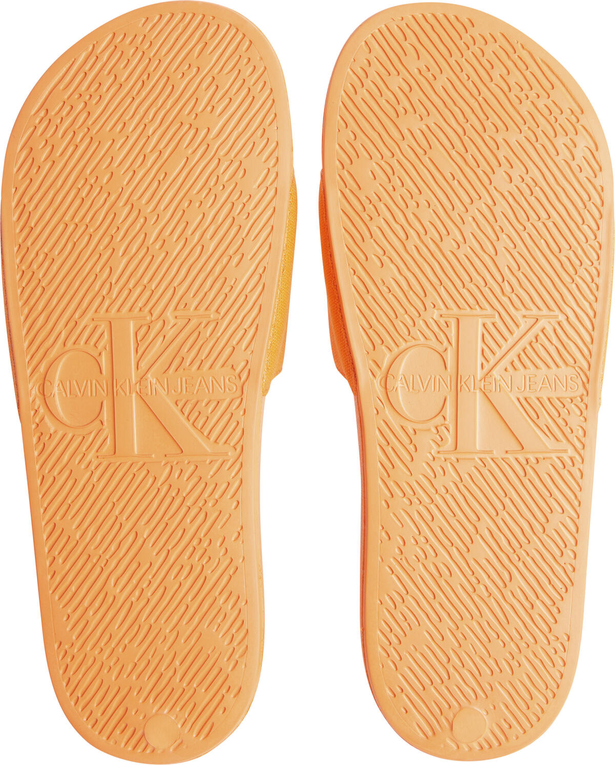 Calvin Klein SLIDE MONOGRAM CO Erkek Turuncu Terlik