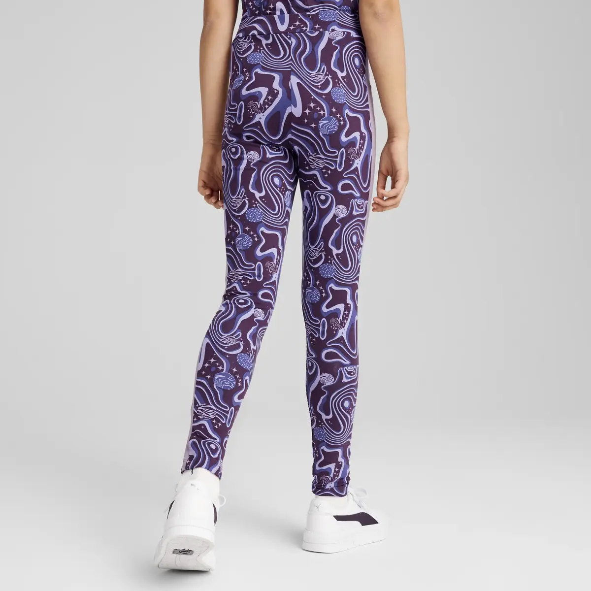 Puma LAVA LAND Leggings Mor Kadın Tayt