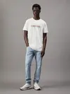 Calvin Klein Beyaz Erkek T-Shirt & Polo