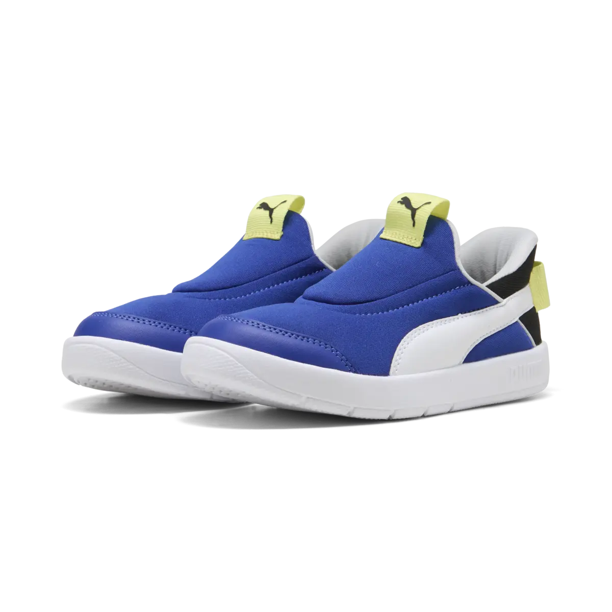 Puma Courtflex v3 SLIPTECH  PS Mavi Çocuk Spor Ayakkabı