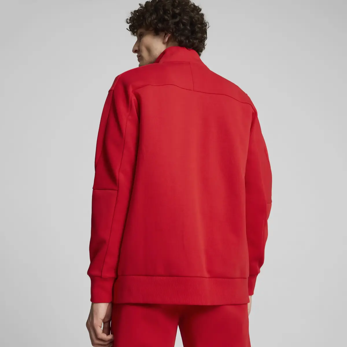 Puma Ferrari Style MT7 Jacket Kırmızı Erkek Sweatshirt