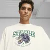 PUMA X STAPLE Graphic Tee Beyaz Erkek T-Shirt