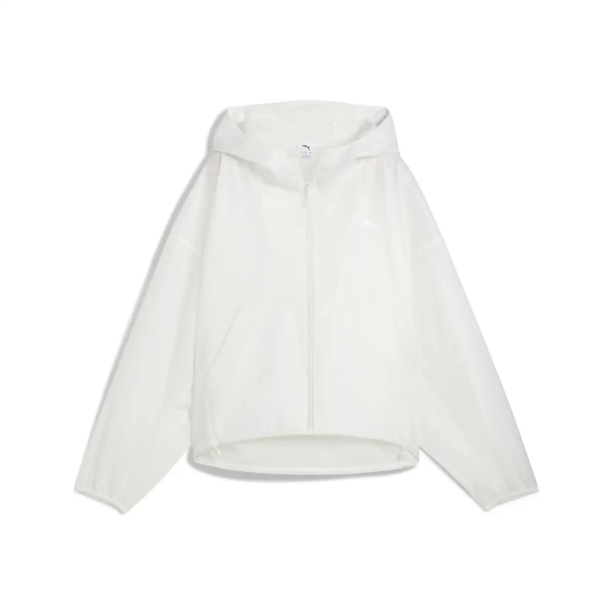 PUMA Oversized UV Wind Jacket Beyaz Kadın Ceket