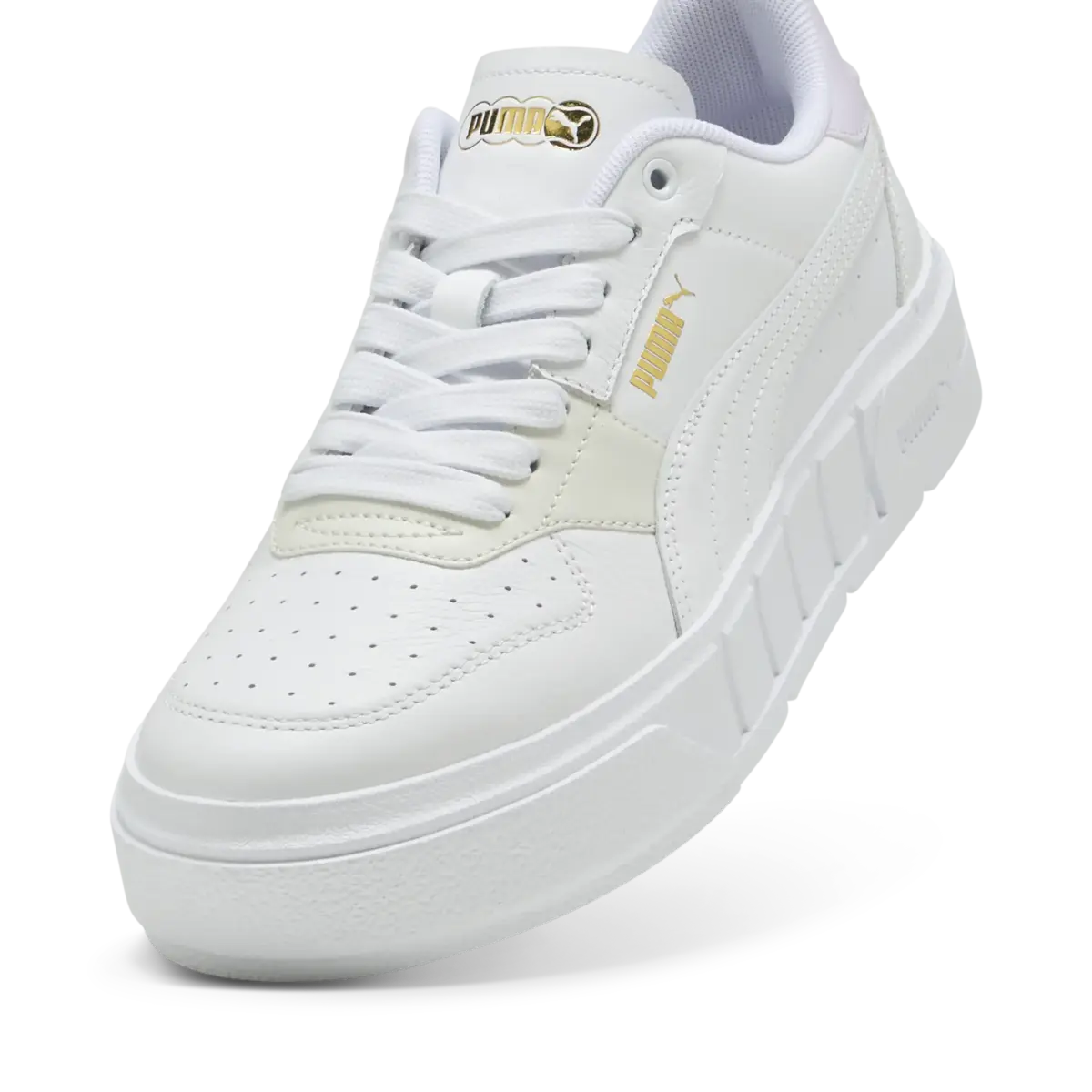 PUMA Cali Court Lth Wns Kadın Beyaz Günlük Sneaker Ayakkabı