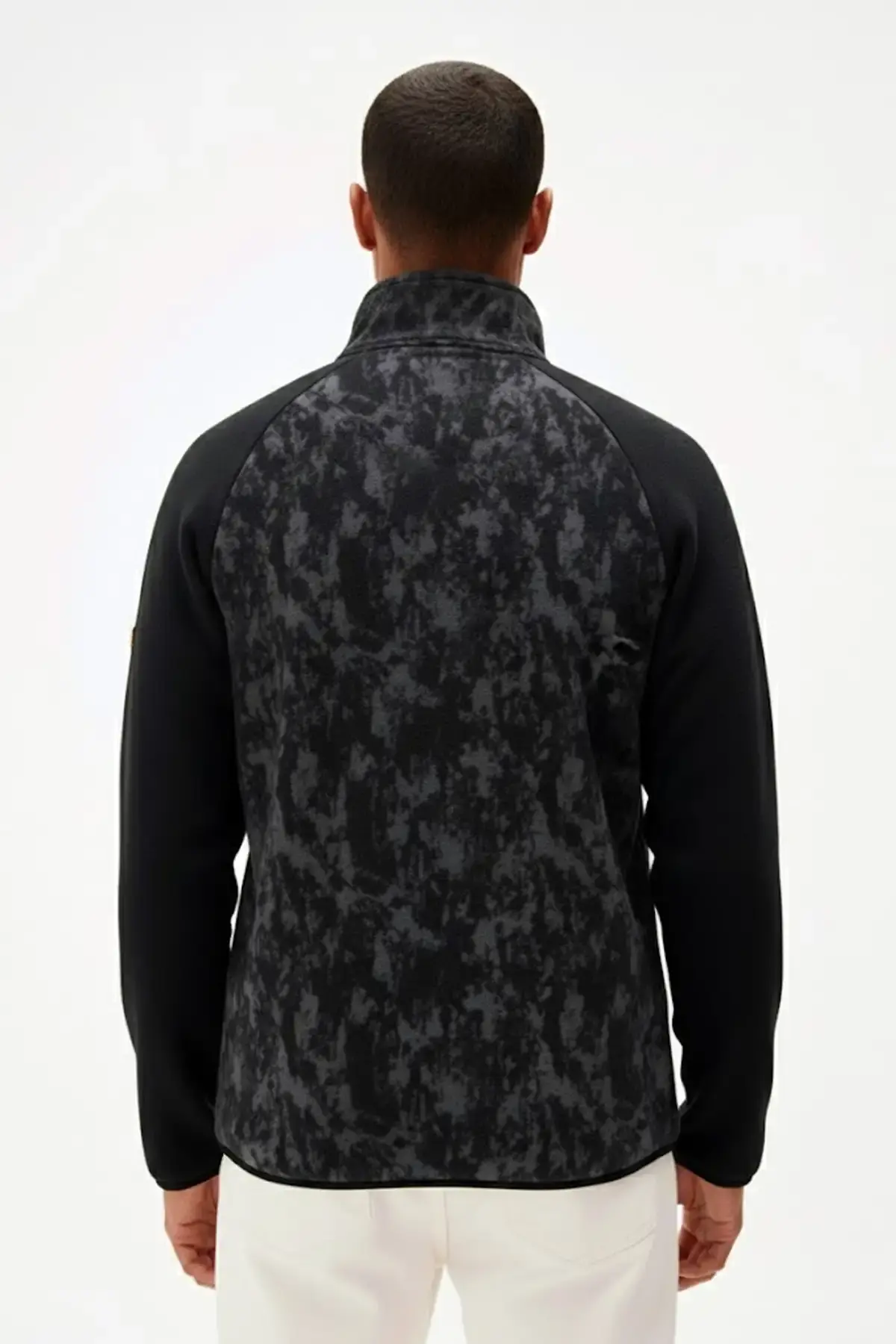 BAD BEAR TOO MUCH FULL ZIP Erkek Siyah Fermuarlı Ceket