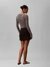 INTERLOCK MINI SKIRT, UB1, XS