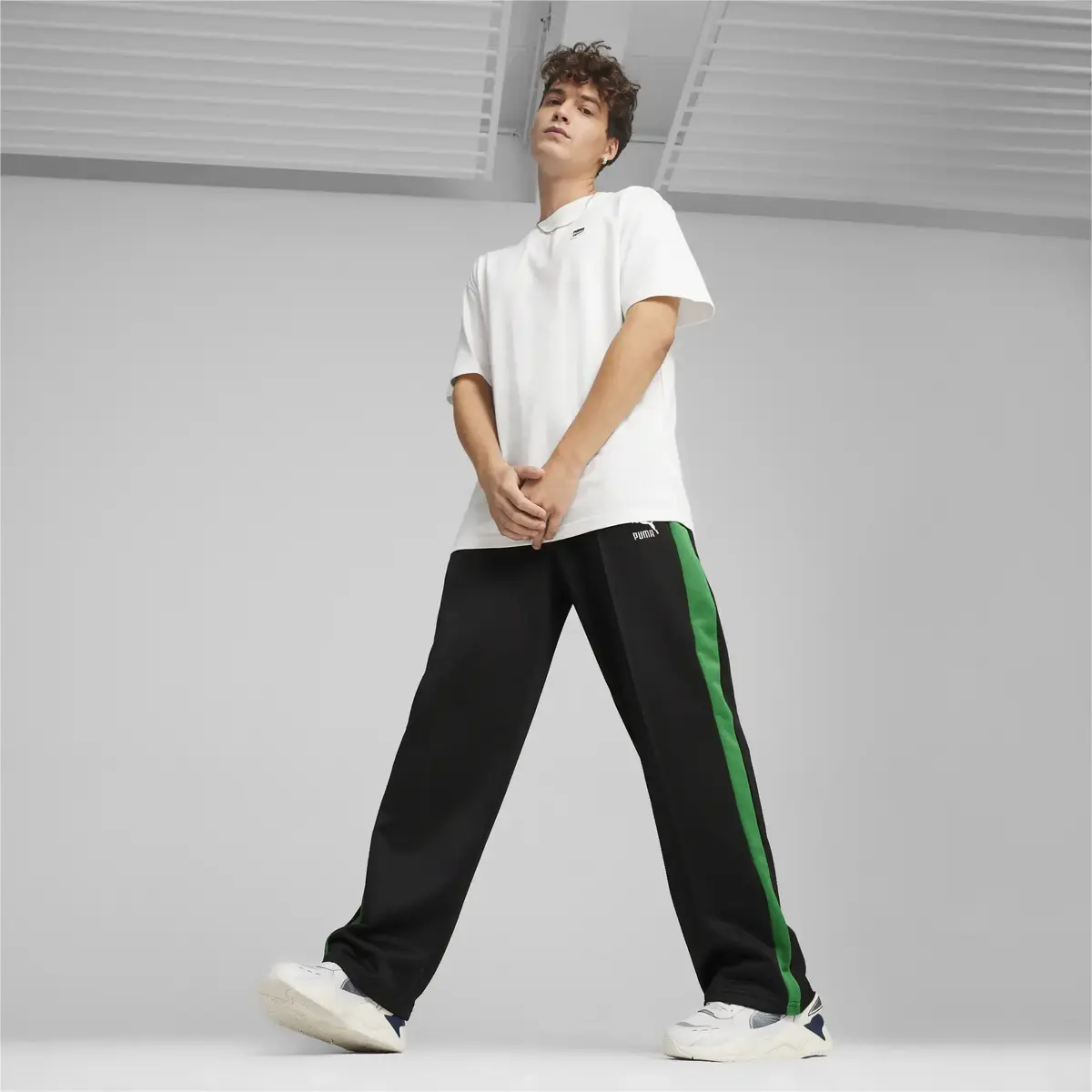 Puma T7 FOR THE FANBASE Track Pants PT Siyah Erkek Eşofman Altı