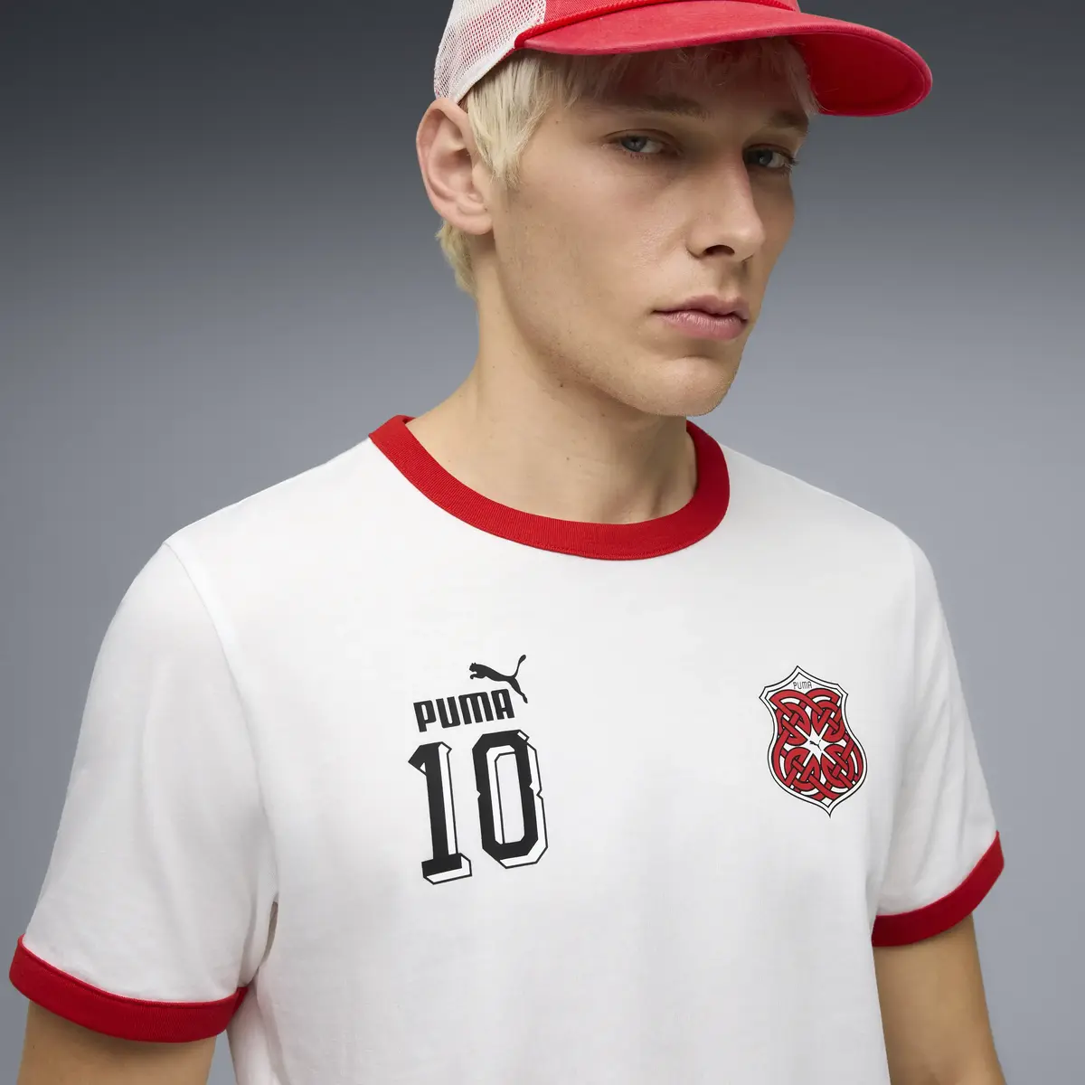 Puma FUTURE.PUMA.ARCHIVE Tee Beyaz Unisex T-Shirt & Polo