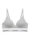 Calvin Klein WIREFREE PUSH UP, P7A Gri Kadın Sütyen