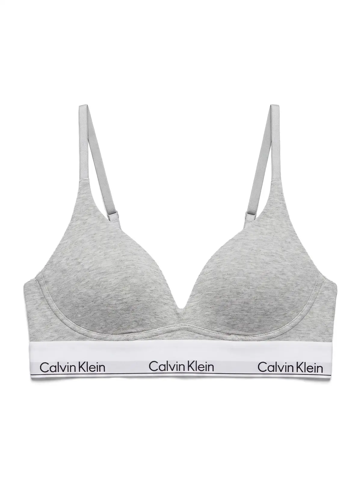 Calvin Klein WIREFREE PUSH UP, P7A Gri Kadın Sütyen