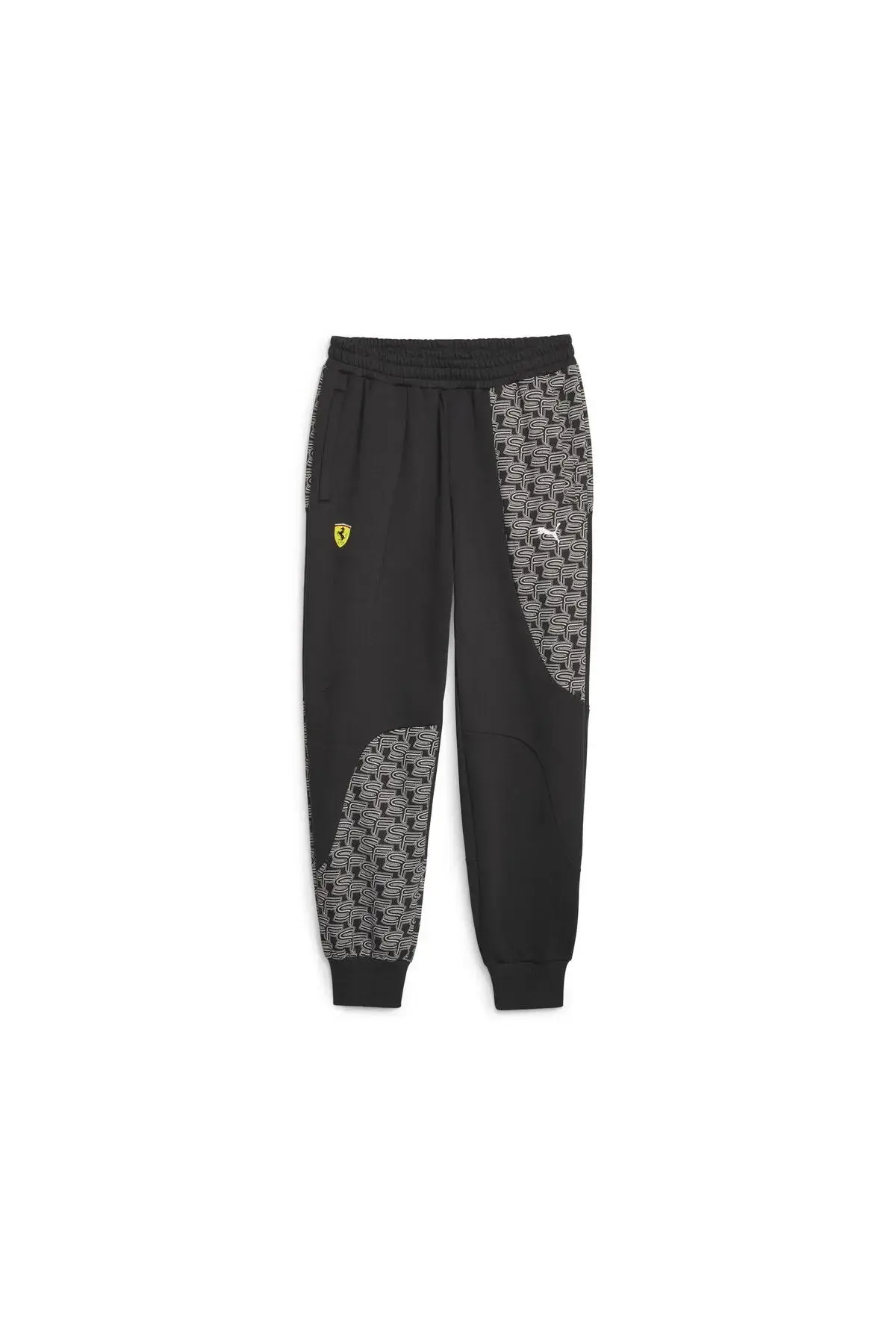 Puma Ferrari Race AOP Sweat Pants Siyah Erkek Eşofman Altı
