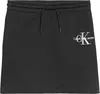 Calvin Klein MONOGRAM OFF PLACED Kadın Siyah Etek