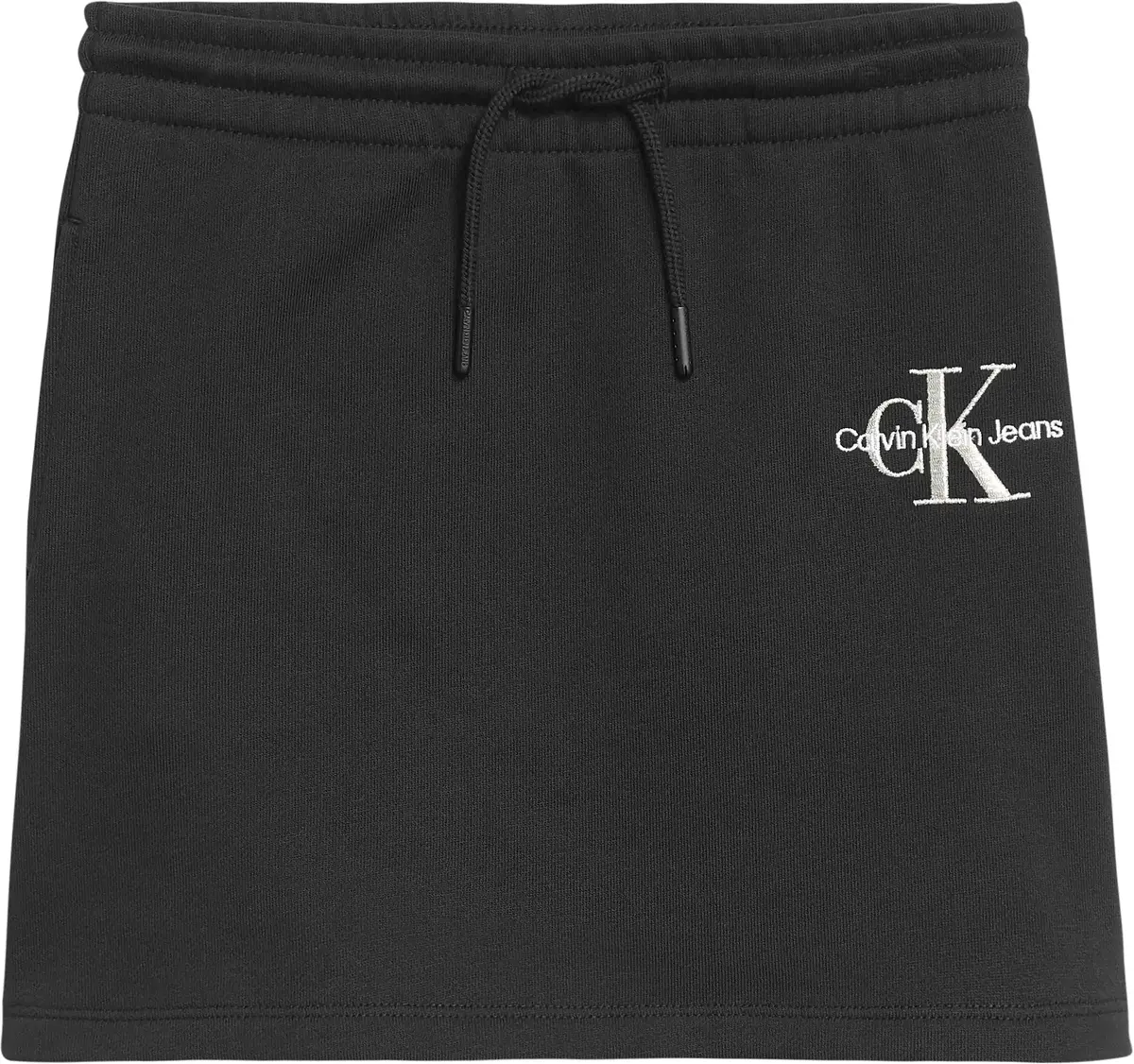 Calvin Klein MONOGRAM OFF PLACED Kadın Siyah Etek
