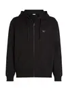 WOVEN LABEL ZIP THRO, BEH