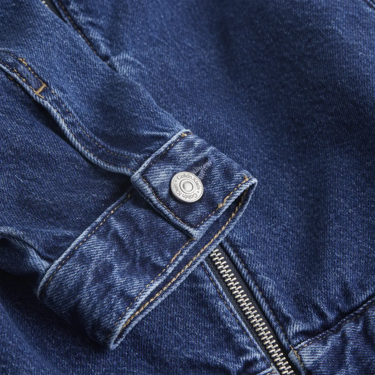 Calvin Klein Denim Kadın Ceket & Fermuarlı Üst