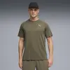 Puma M PWRTRAIN TRIBLEND TEE Haki Erkek T-Shirt