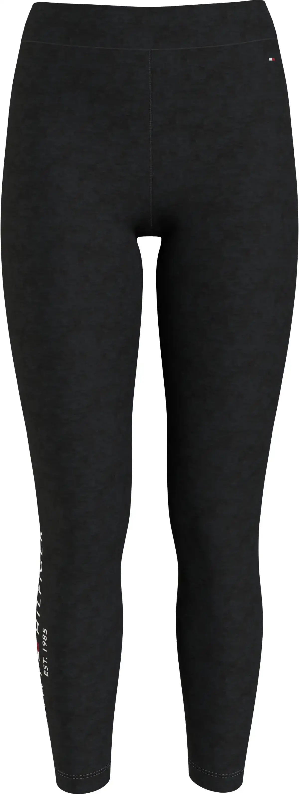 Tommy Hilfiger HERITAGE SLIM HILFIG Kadın Siyah Tayt