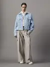 Calvin Klein Denim Kadın Ceket & Fermuarlı Üst