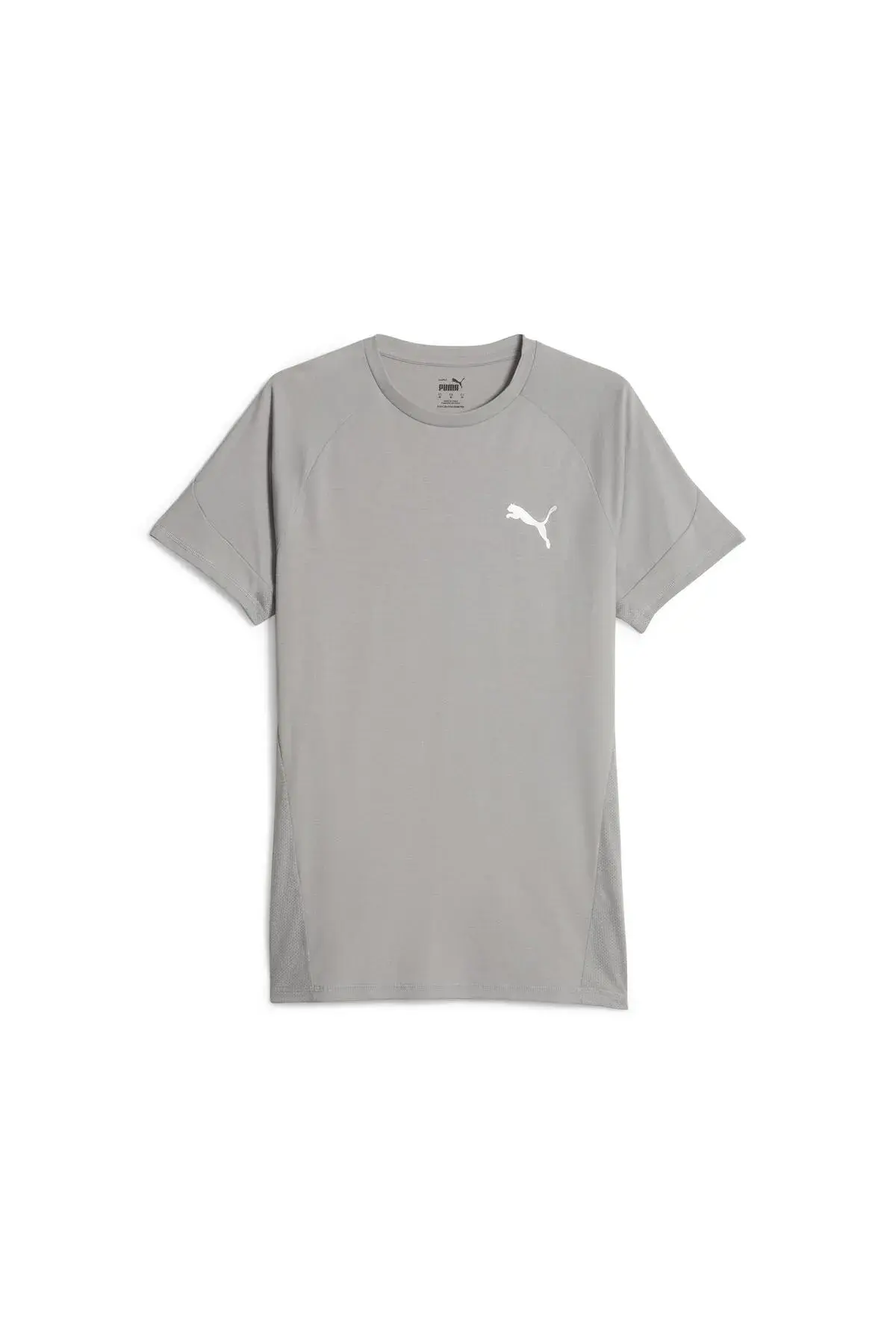 Puma EVOSTRIPE Tee Gri Erkek T-Shirt