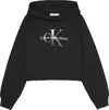 Calvin Klein GRADIENT MONOGRAM HO Kadın Siyah Hoodie