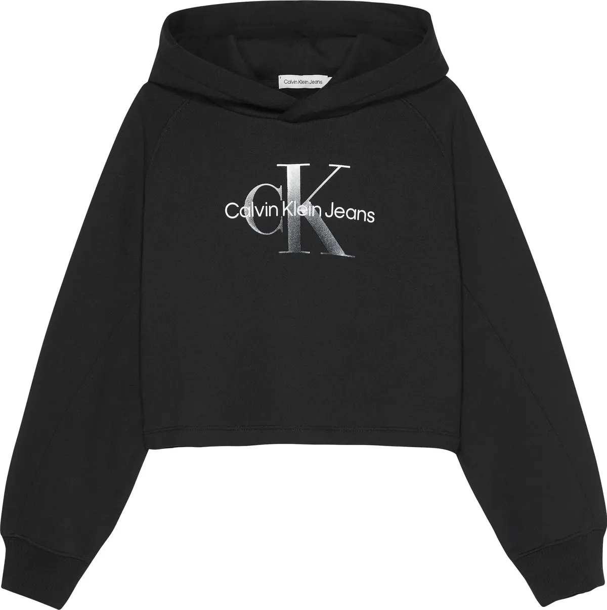 Calvin Klein GRADIENT MONOGRAM HO Kadın Siyah Hoodie