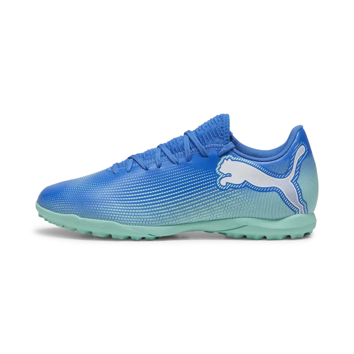 Puma FUTURE 7 PLAY TT Mavi Unisex Halı Saha Ayakkabısı