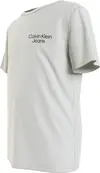 Calvin Klein CKJ STACK LOGO T-SHI Erkek Gri T-Shirt