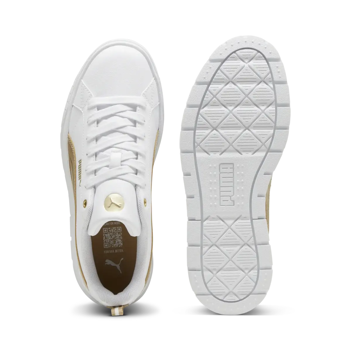 Puma Karmen II Metallic Dream Beyaz Kadın Spor Ayakkabı