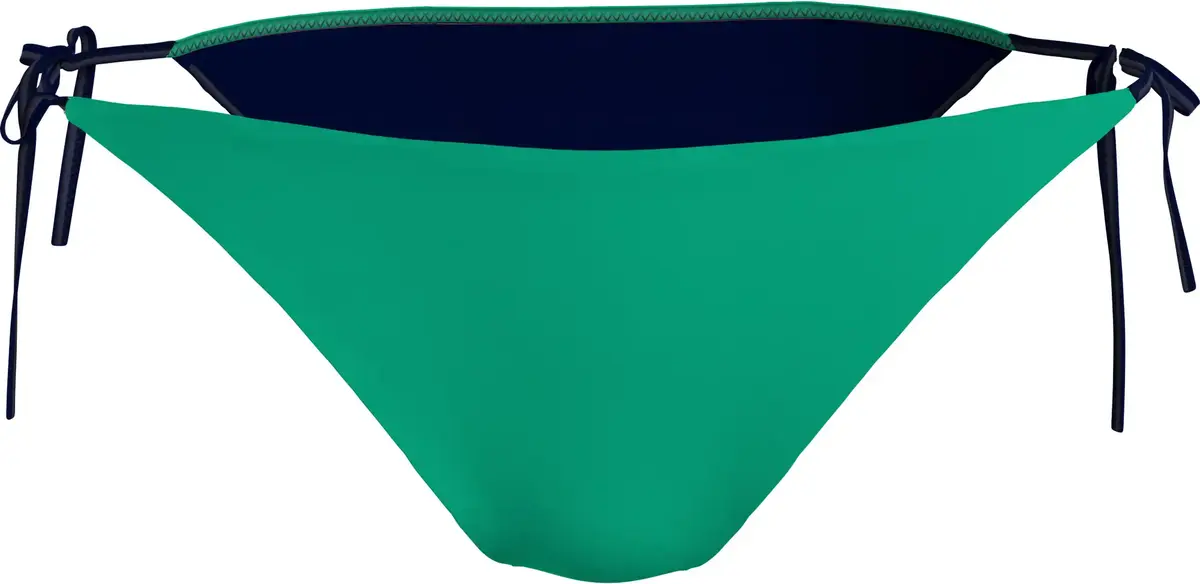 Tommy Hilfiger STRING SIDE TIE CHEE Kadın Yeşil Bikini Altı