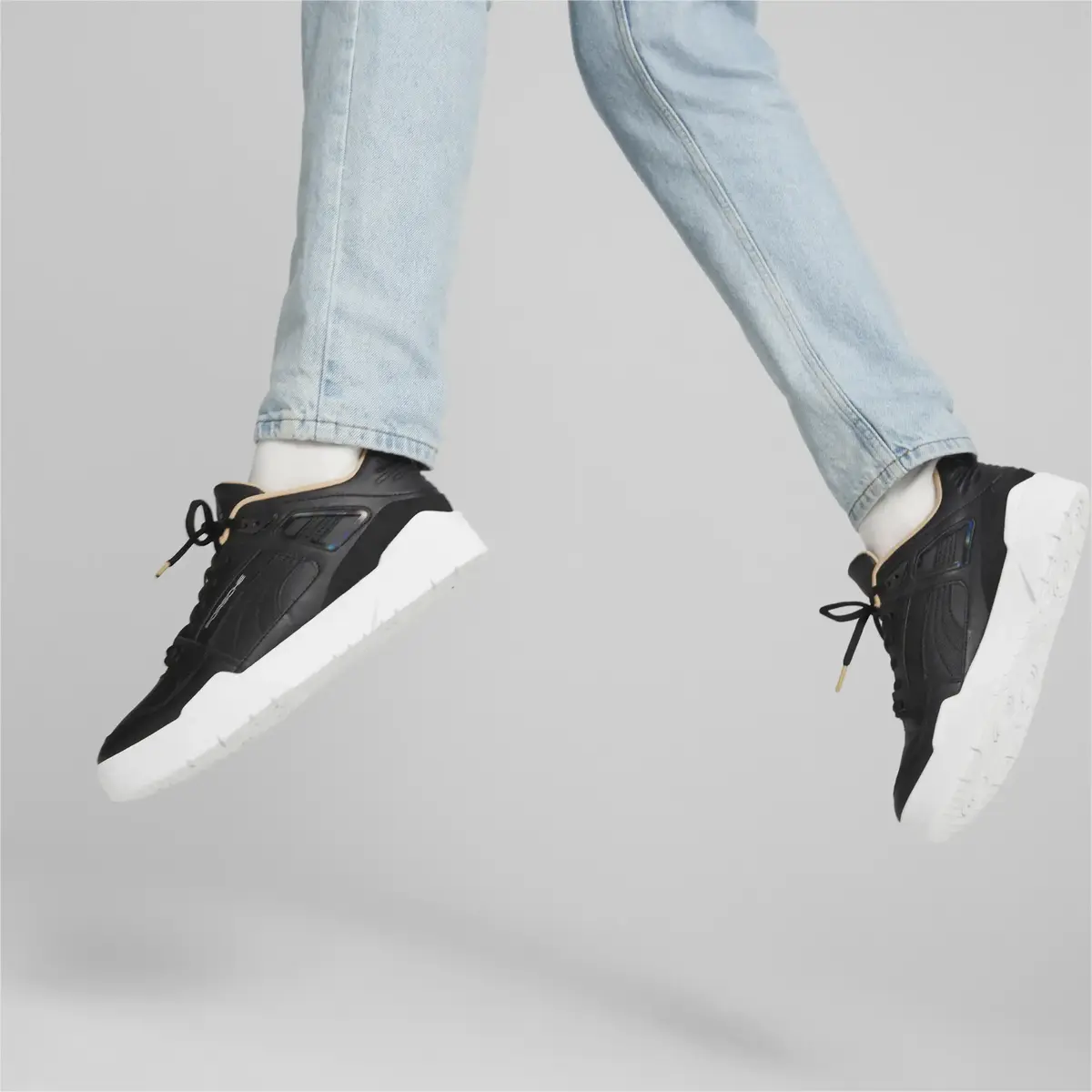 Puma PL Slipstream - Siyah Erkek/Unisex Günlük Spor Ayakkabı