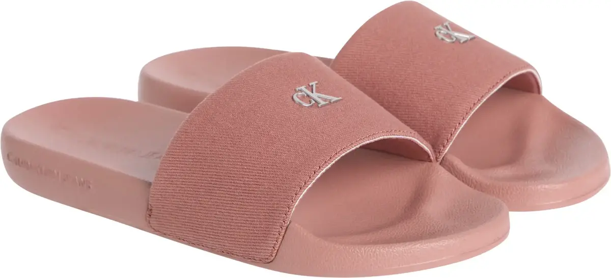 Calvin Klein SLIDE MONOGRAM HARDW, GAM Pembe Kadın Terlik