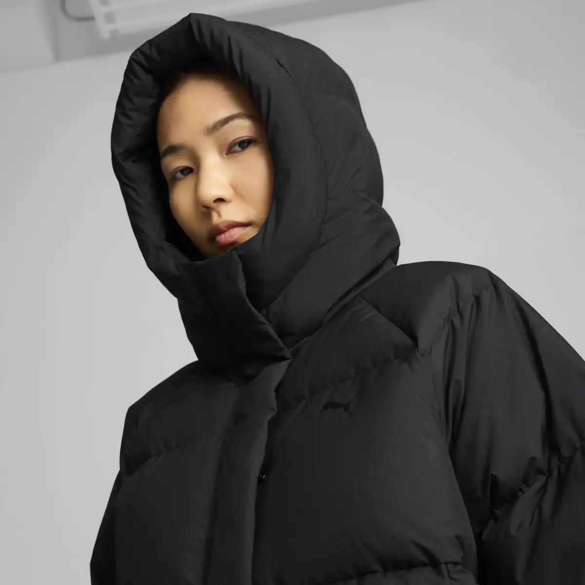 Puma Down Puffer Jacket Siyah Kadın Mont