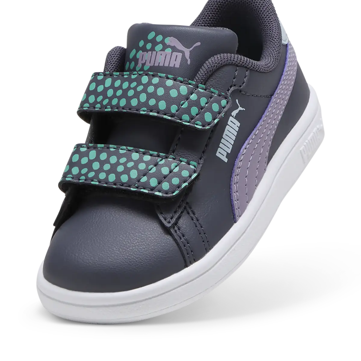 Puma Smash 3.0 Puma FC V Inf Mor Bebek/Çocuk Spor ayakkabı